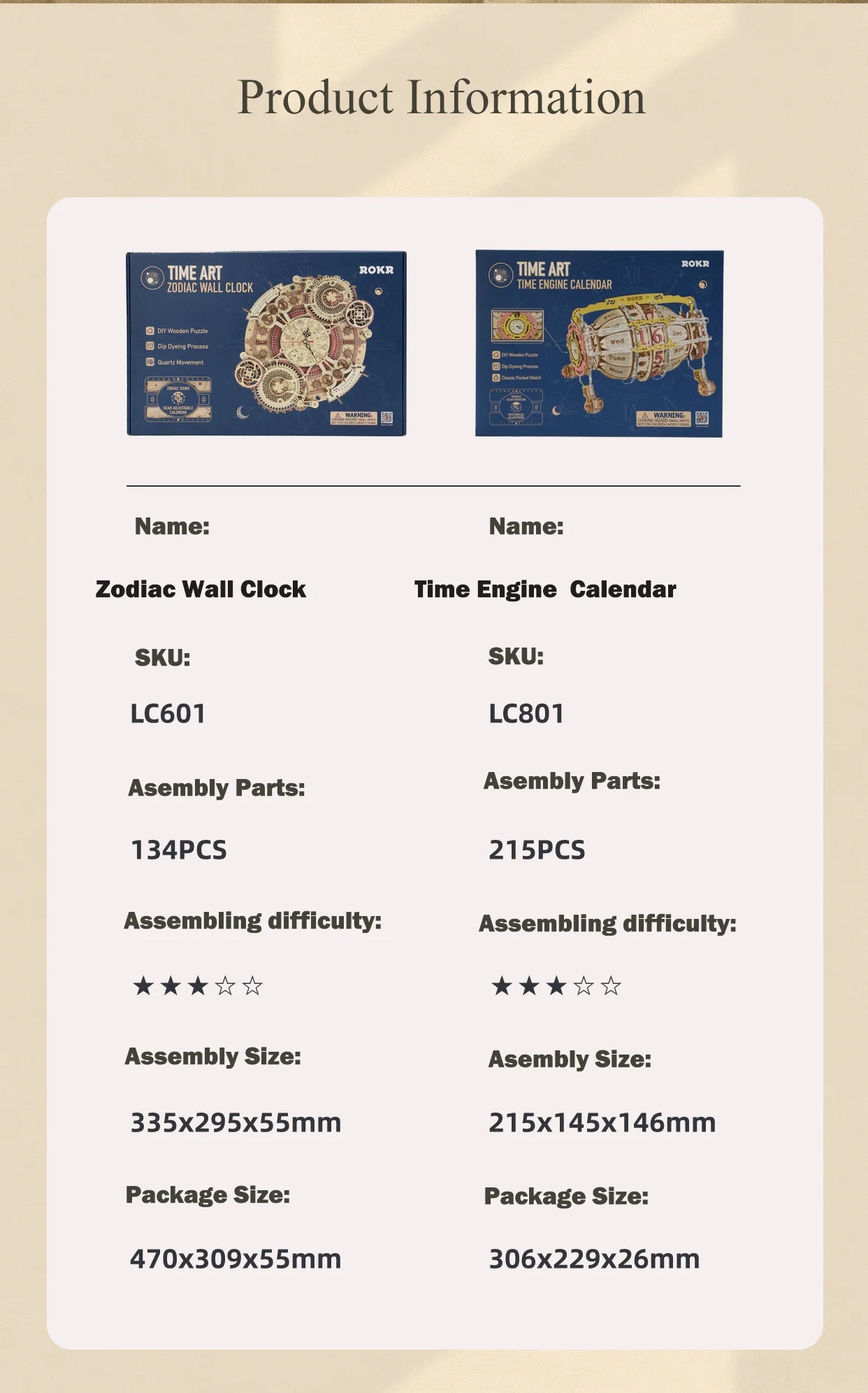 Zodiac Wall Clock - Zephyr