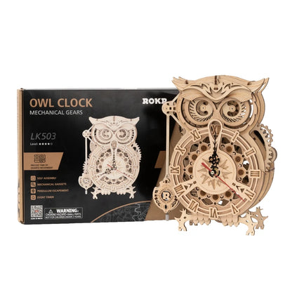 Owl Clock - Zephyr