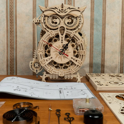 Owl Clock - Zephyr