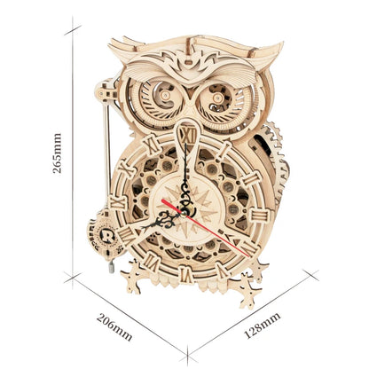 Owl Clock - Zephyr