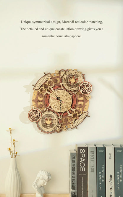 Zodiac Wall Clock - Zephyr