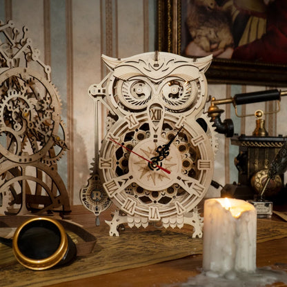 Owl Clock - Zephyr