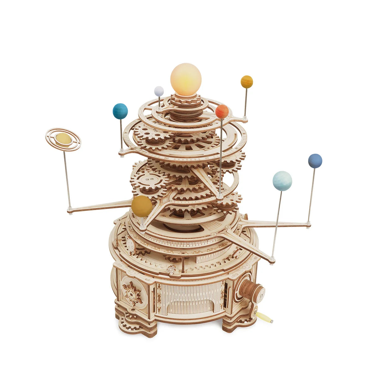 Rotatable Mechanical Orrery - Zephyr