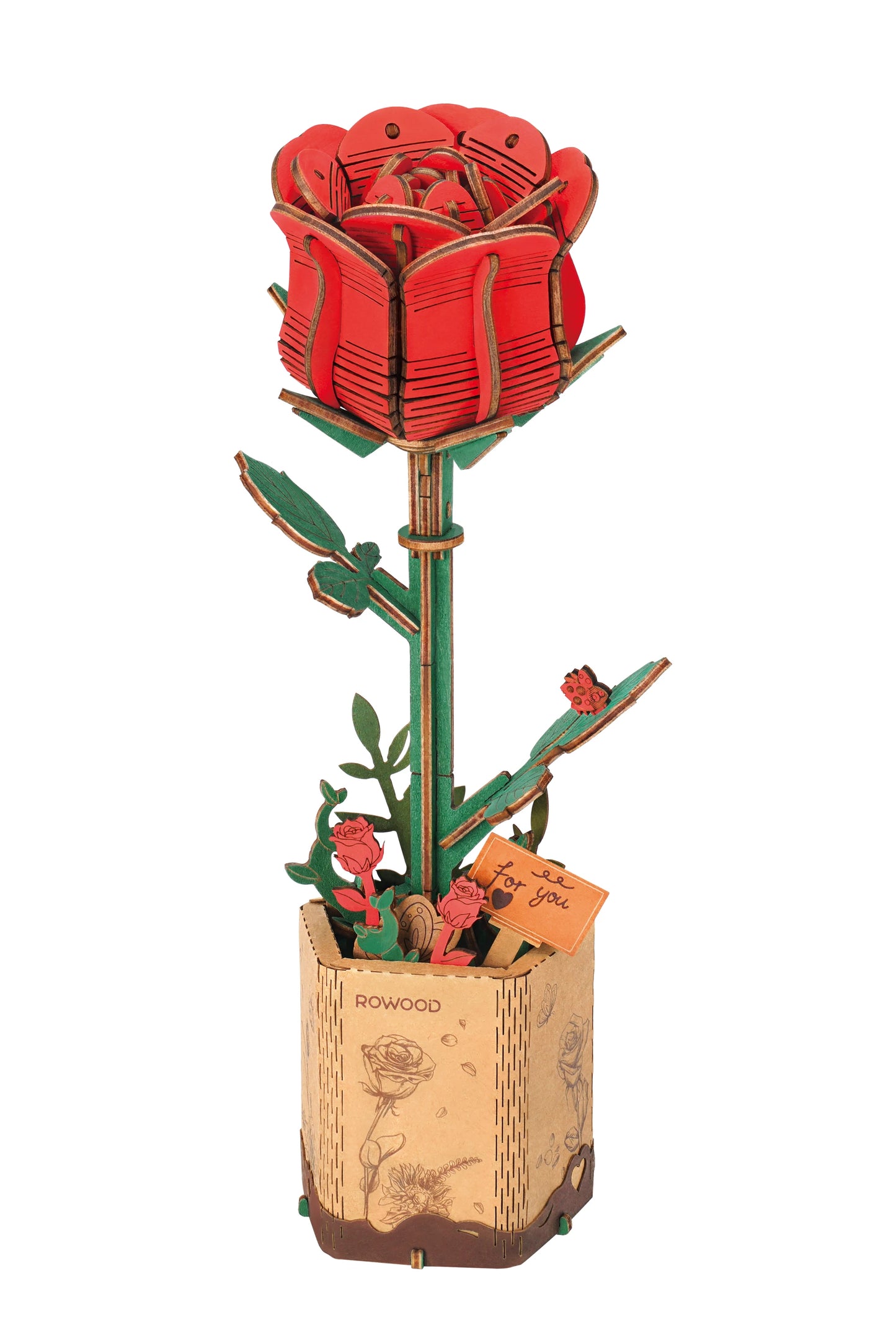 Wooden Flower Bouquet - Zephyr