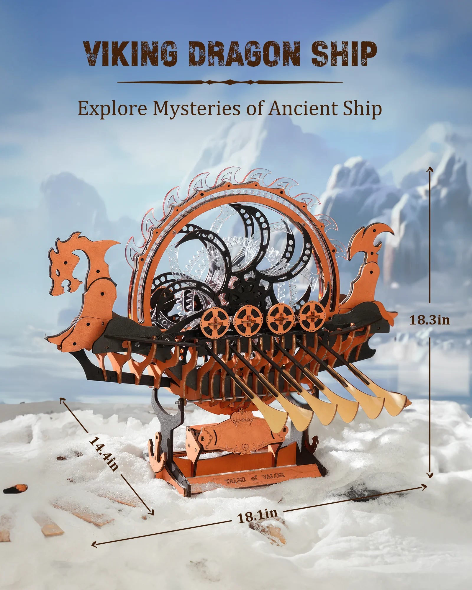 Vikingship Moveable - Zephyr