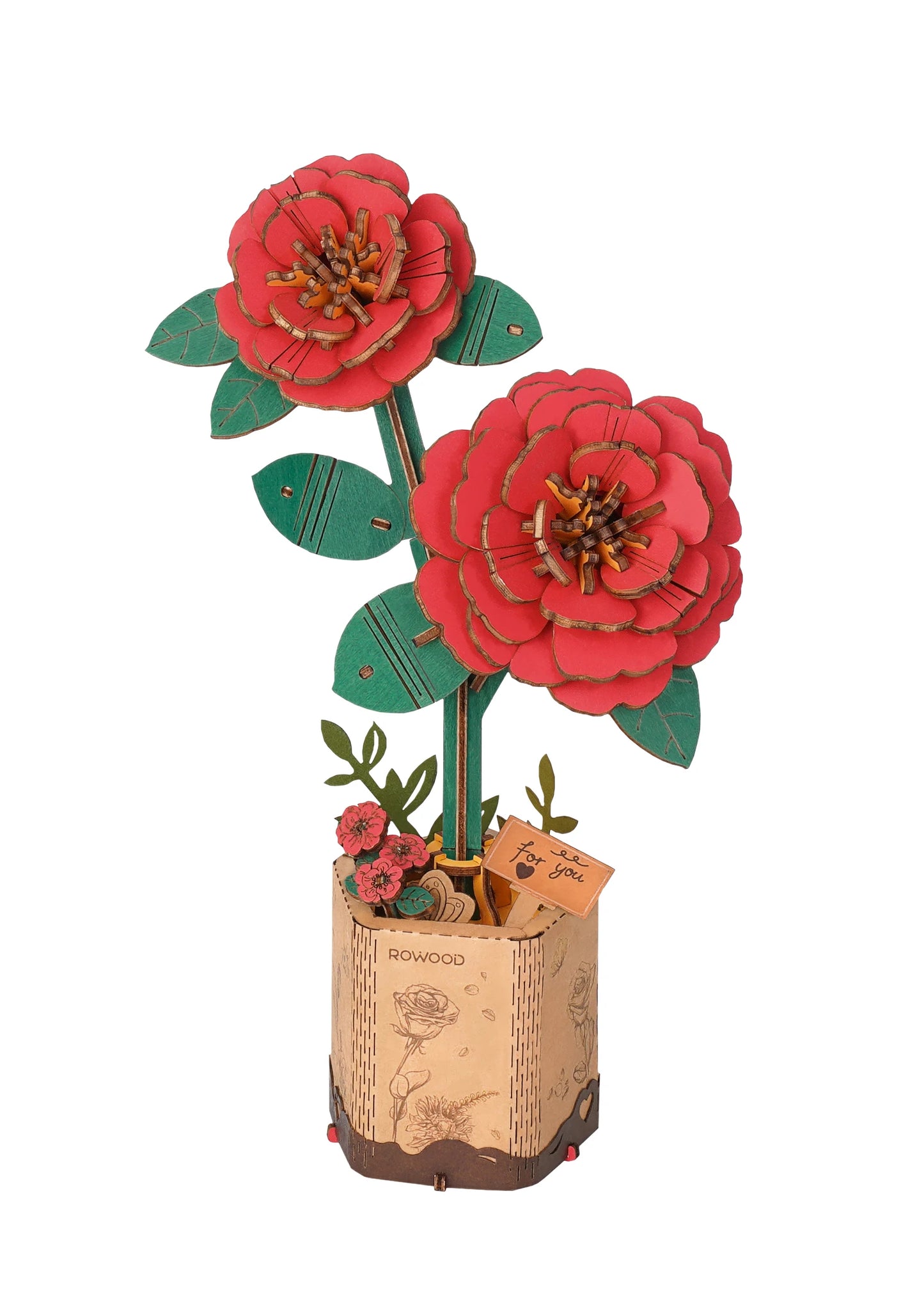 Wooden Flower Bouquet - Zephyr