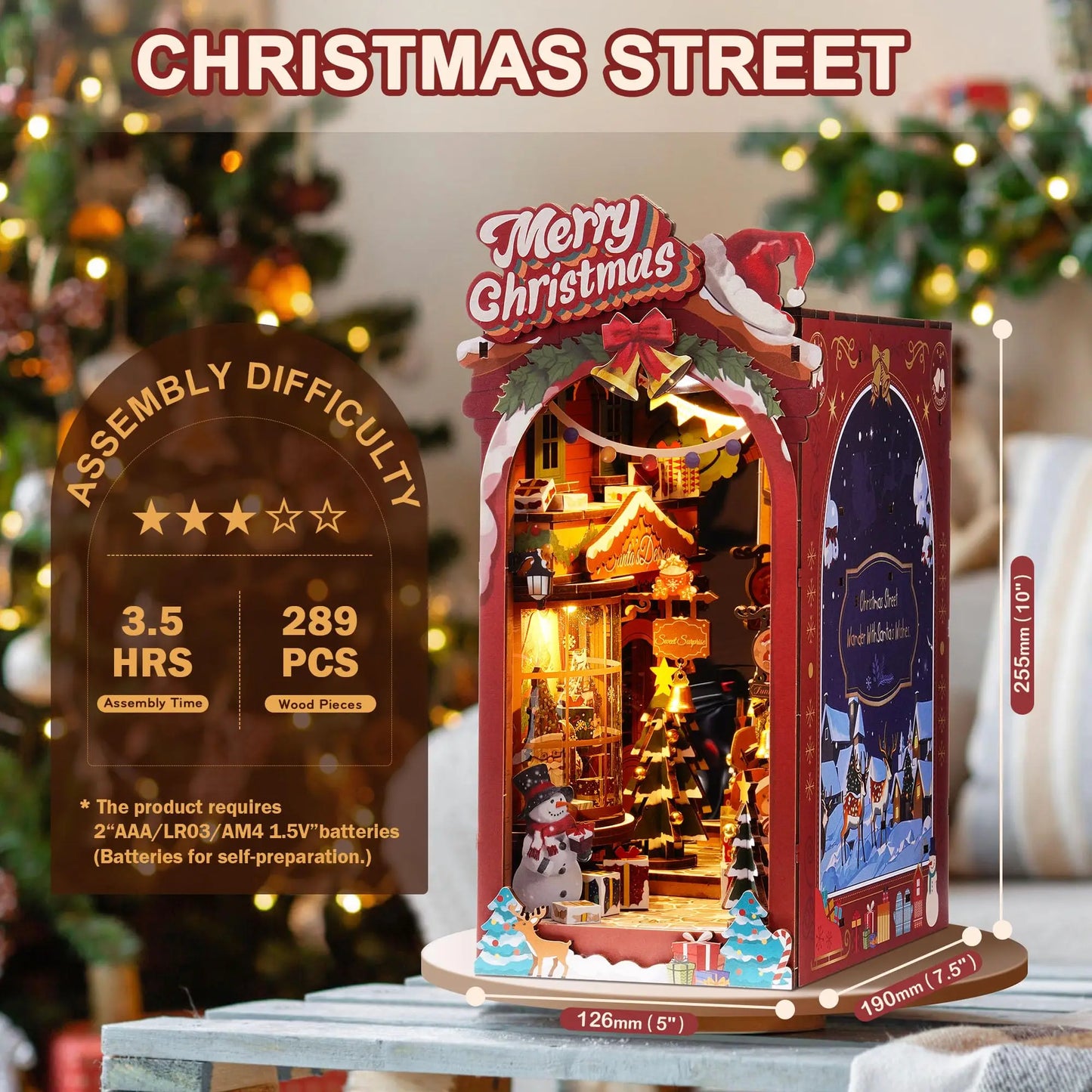 Christmas Street and House - Zephyr