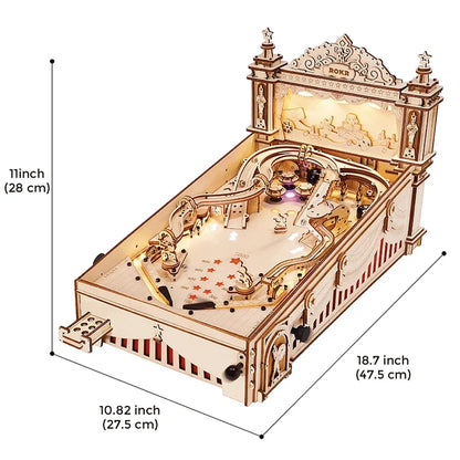 Classic Wooden Pinball Game - Zephyr