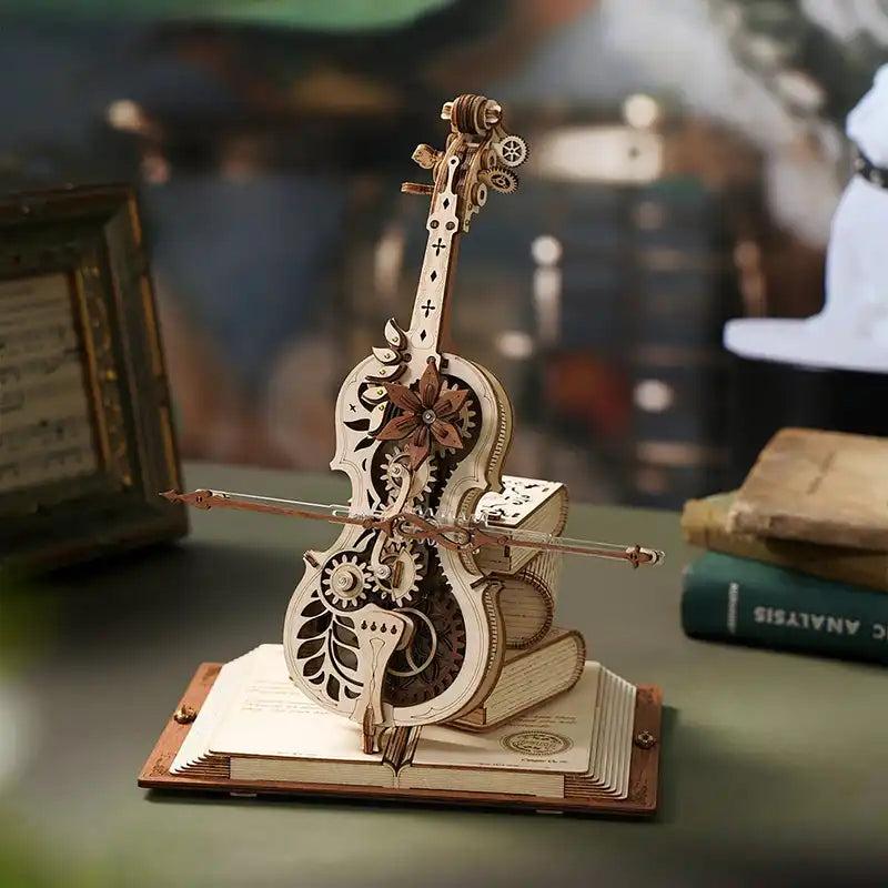 Magic Cello Mechanical Music Box - Zephyr